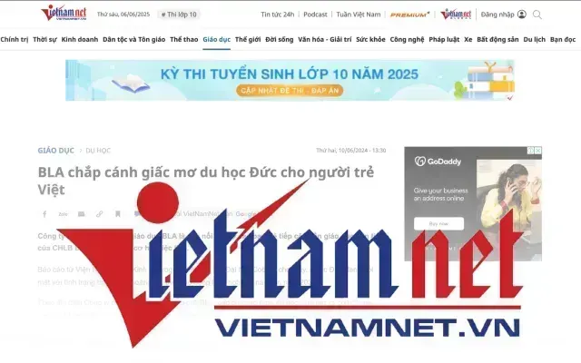 Bài báo VietnamNet về BLA