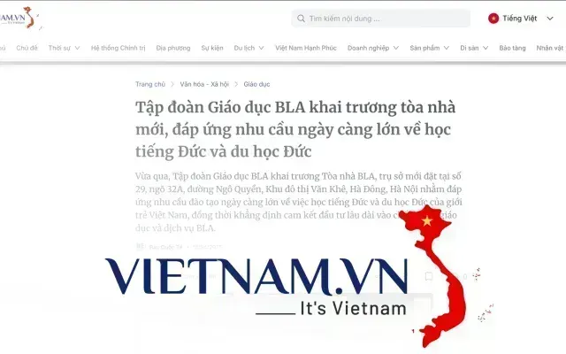 Bài báo Việt Nam về BLA