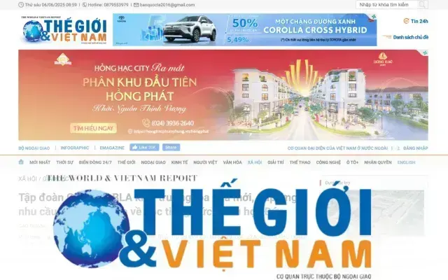 Bài báo Thế Giới & Việt Nam về BLA