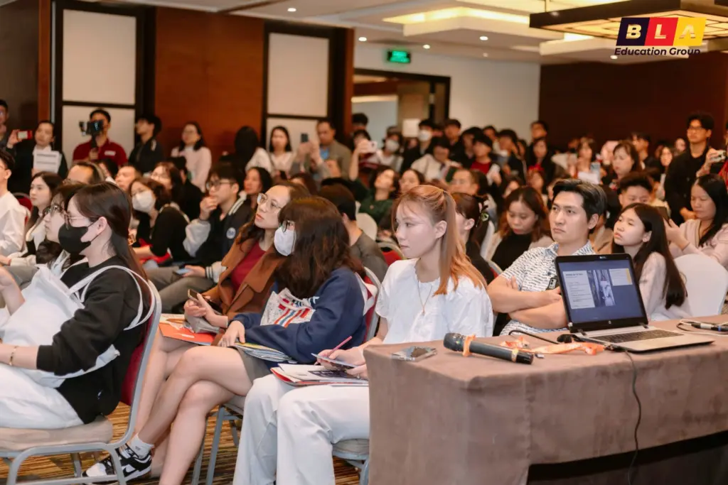 Buổi hội thảo tại Triển lãm Du học Đức
