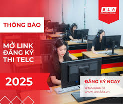 Thi Telc tiếng Đức tại BLA
