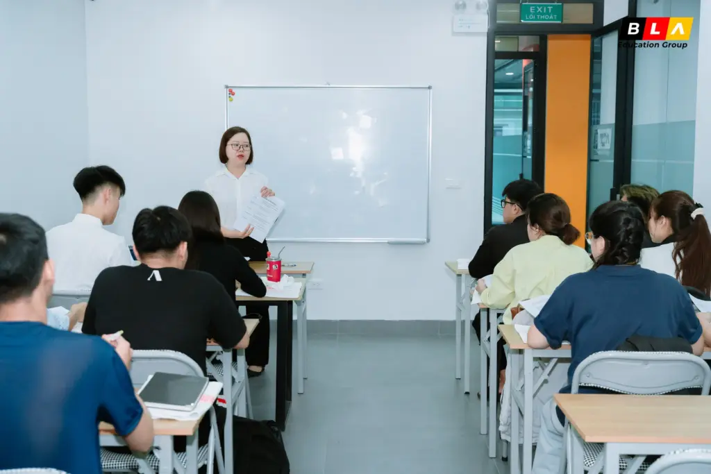 Cơ sở vật chất hiện đại của phòng học BLA Cơ sở vật chất hiện đại của phòng học BLA
