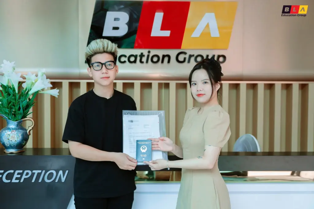 Học viên BLA Nguyễn Văn Hoàn nhận visa Đức