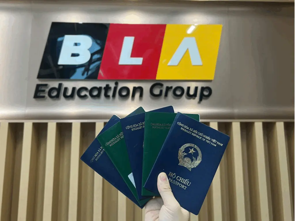 học vien bla nhan visa du hoc duc