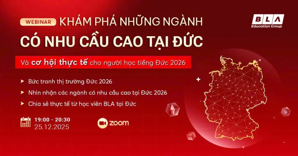 KHÁM PHÁ NHỮNG NGÀNH CÓ NHU CẦU CAO TẠI ĐỨC