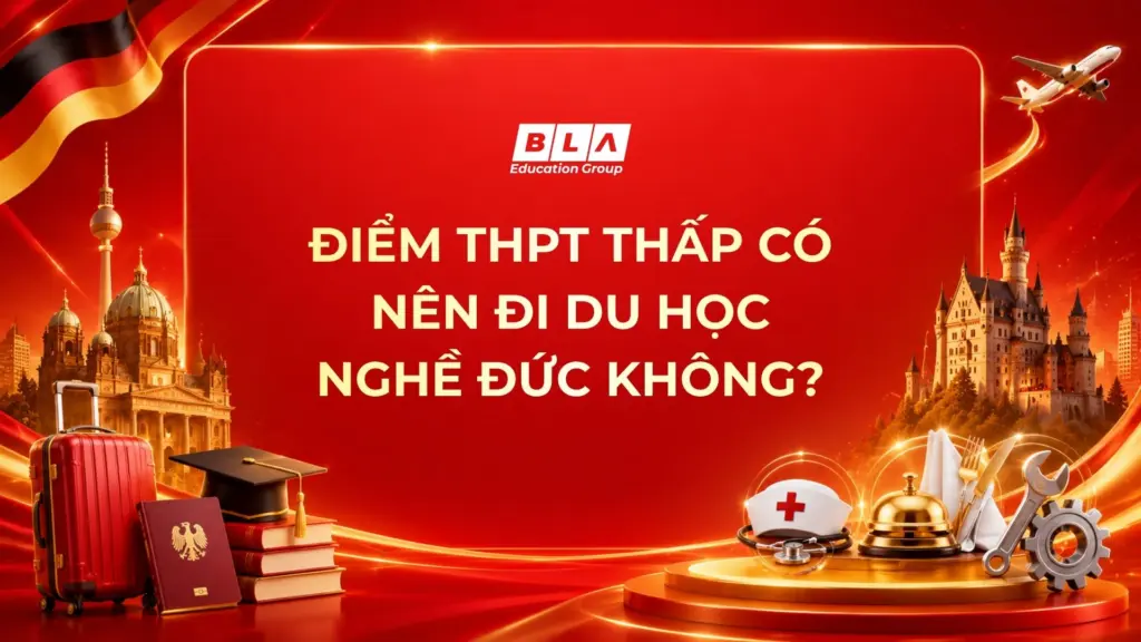 Điểm THPT thấp có nên đi du học nghề đức không