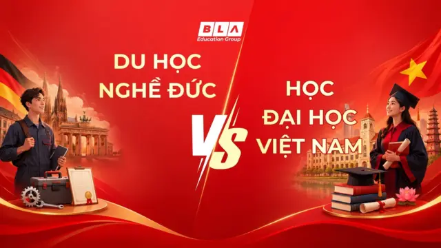 du hoc nghe duc hay dai hoc o viet nam