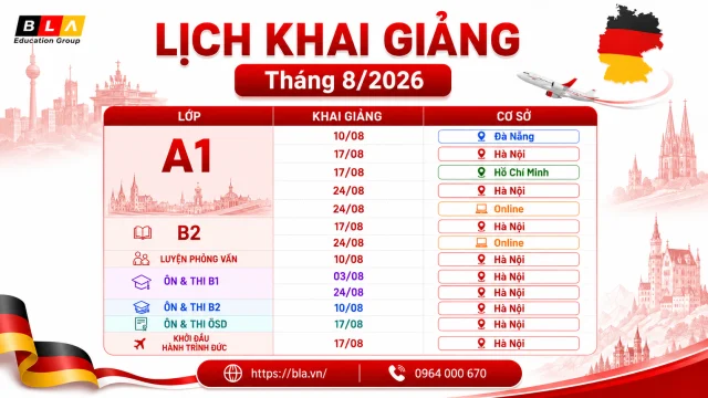 Lich khai giang